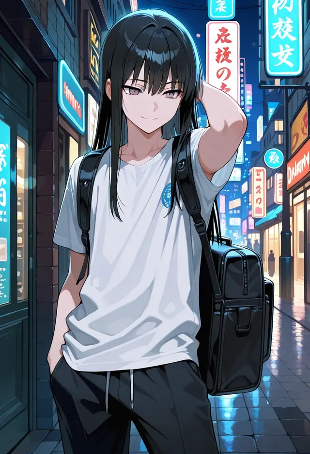 Ren, anime AI boyfriend on Eromantic AI